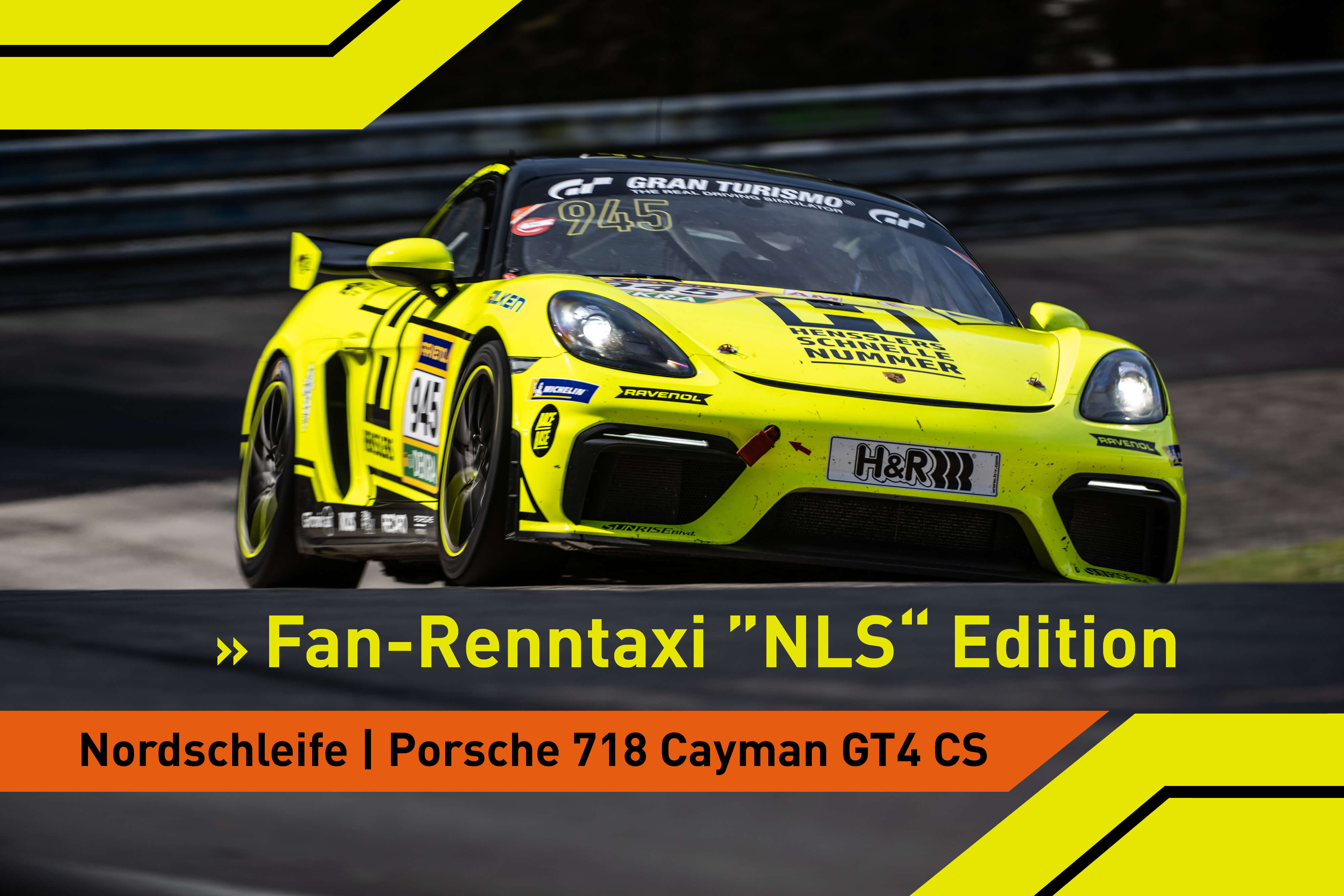 Fan-Renntaxi "NLS" Edition 2025 Fan-Renntaxi "NLS" Edition 2025