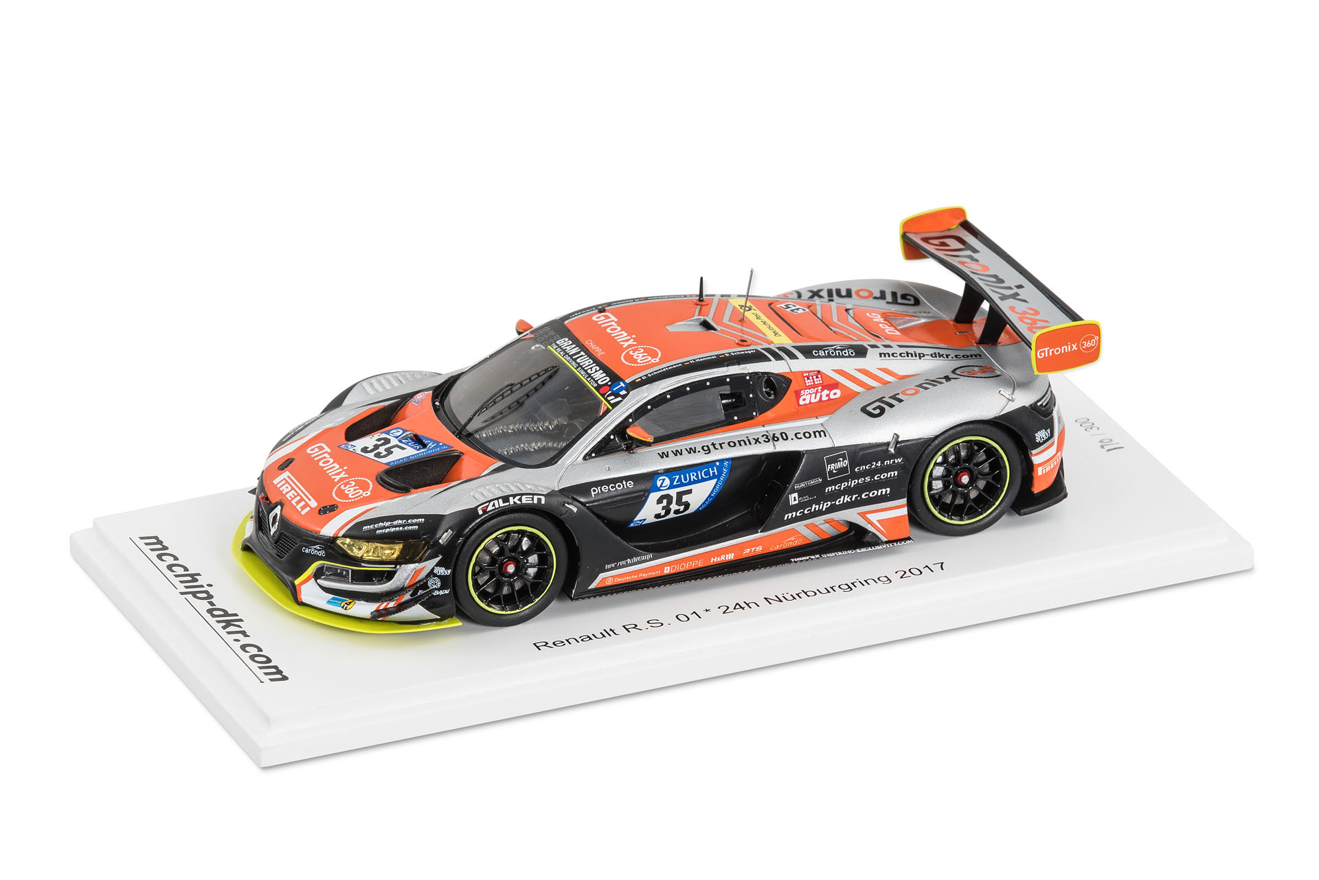 Spark MINI Renault R.S. 01 - GTronix 360° Team mcchip-dkr 2017 Spark MINI Renault R.S. 01 - GTronix 360° Team mcchip-dkr 2017